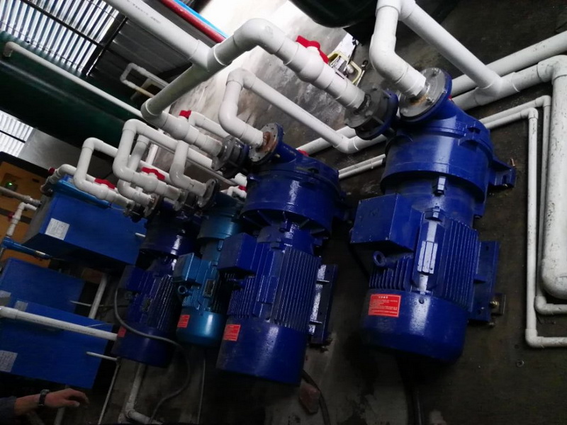 2BVA5121水環(huán)真空泵客戶使用現(xiàn)場(chǎng)